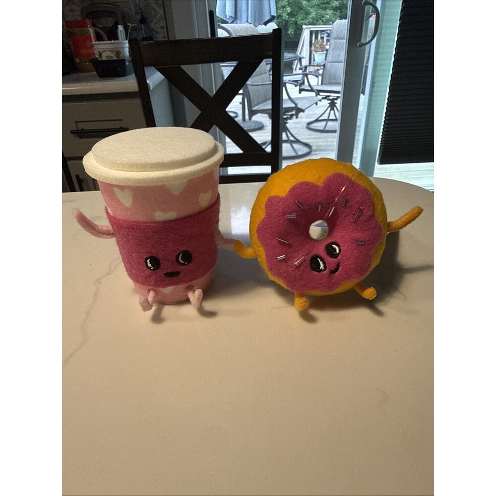 Target Spritz 2026 Soft Fabric Duos Coffee and Donut NEW